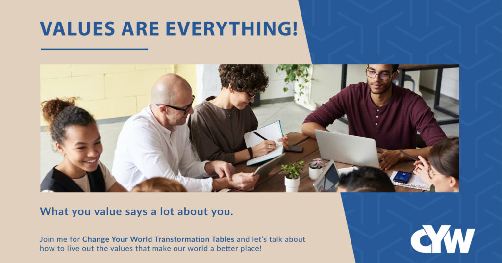 Change Your World Transformation Tables